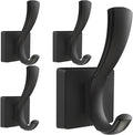TOFIIGREM Black Hooks for Wall Towel Hooks, Heavy Duty Thick Aluminum Alloy by TOFIIGREM