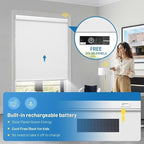 Motorized Blinds with Remote, Cordless Smart Blinds with Valance Cover - Image 3