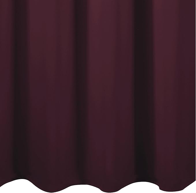 LEMOMO Burgundy Red Thermal Blackout Curtains/52 x 84 Inch/Set of 2 Panels Room - Image 9