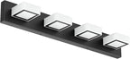 Ralbay Black Bathroom Vanity Lights 30inch Metal Acrylic LED Modern Bathroom - Image 9
