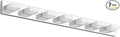 Ralbay 46" Modern LED Chrome Vanity Lights 7 Lights Acrylic Stainless Steel LED by RalbayLighting