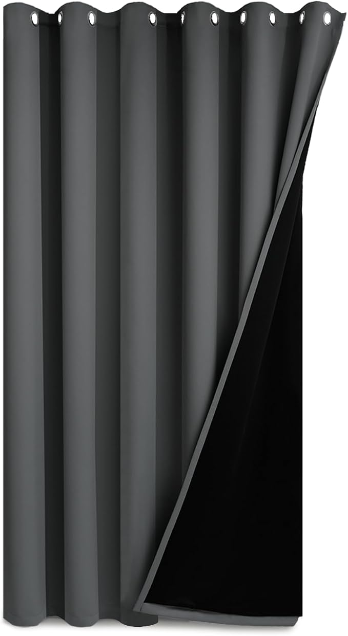 Yakamok Extra Wide Blackout Full Shading Curtains by Yakamok