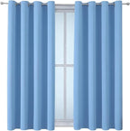 ChrisDowa Grommet Room Darkening Curtains - Image 7