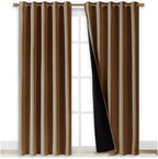 NICETOWN Full Shade Curtain Panels, 70 x 84 inch, Pair of Energy Smart & Noise - Image 2