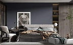 FUKU MON 24"x394" Dark Grey Wallpaper Matte Solid Gray Contact Paper - Image 3