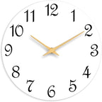 Roymnie Wall Clock 14 Inch, Modern Wall Clocks Battery Operated, Silent Non by Unknown