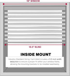 LOTUS & WINDOWARE Cordless Mini Blind, Window Blinds - Image 7