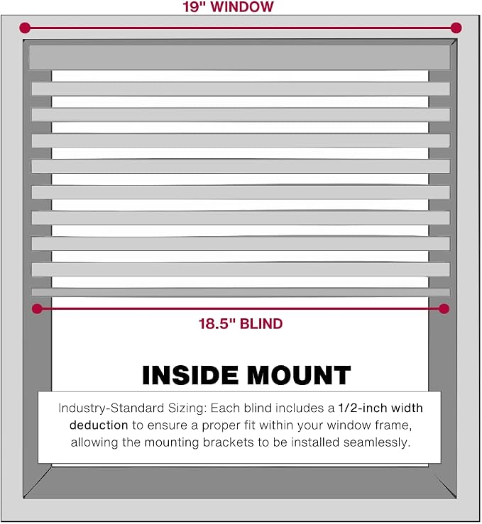 LOTUS & WINDOWARE Cordless Mini Blind, Window Blinds - Image 7