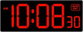 Soobest LED Digital Wall Clock, Large Digital Clock Bold Numbers by Soobest