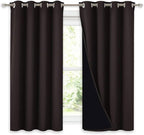 NICETOWN Truly Blackout Curtains 54 inches Length, 2 Thick Layers Completely by NICETOWN