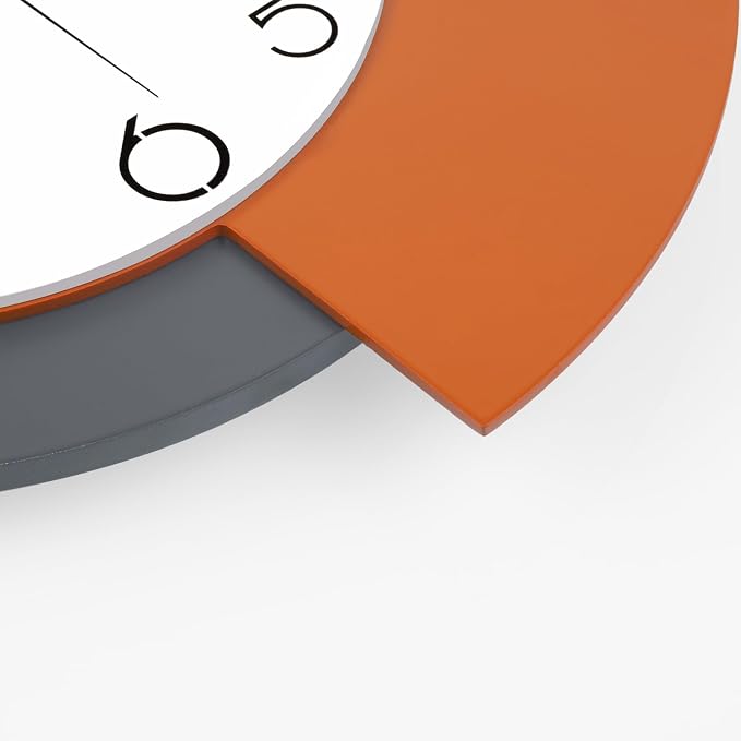 FLEBLE Decorative Wall Clocks Silent Quality Quartz Wall Clock Battery Operated - Image 6