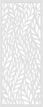 13 3/8"W x 34 3/8"H x 3/8"T Ortonville Decorative Fretwork Wall Panels in - Image 2