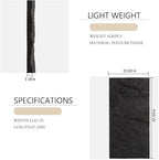 4-Pack 3D PU Stone Wall Panels for Interior Decor | Faux Stone Accent Tiles - Image 2