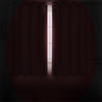 LEMOMO Burgundy Red Blackout Curtains/42 x 72 Inch/Set of 2 Panels Room - Image 3