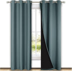 NICETOWN Full Shade Curtain Panels, Pair of Thermal Insulated & Energy by NICETOWN