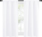 NICETOWN Kitchen Curtains, Short Home Decoration Curtains & Drapes, Small - Image 2