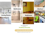 REDODECO 3D Grey Floral Pattern Molding Peel Stick Wall Border - Image 5