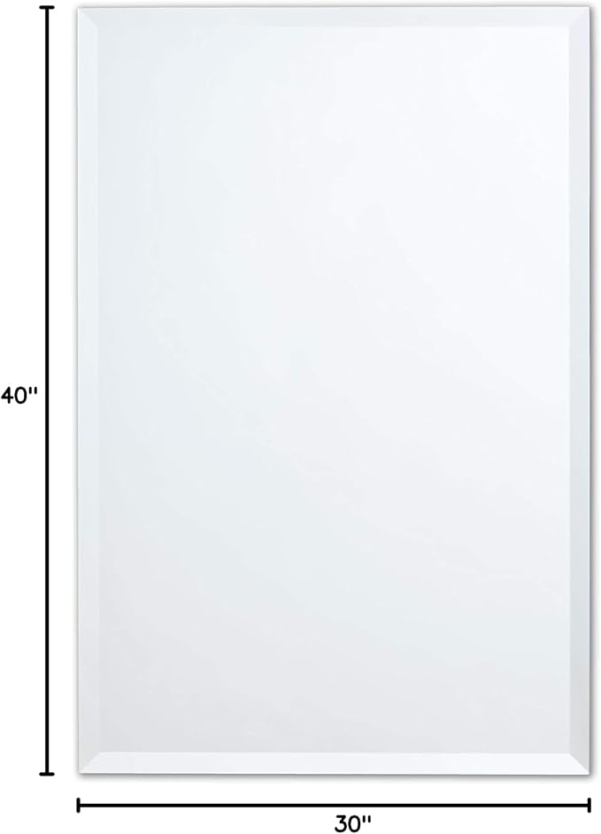 Better Bevel Frameless Rectangle Mirror - Image 10