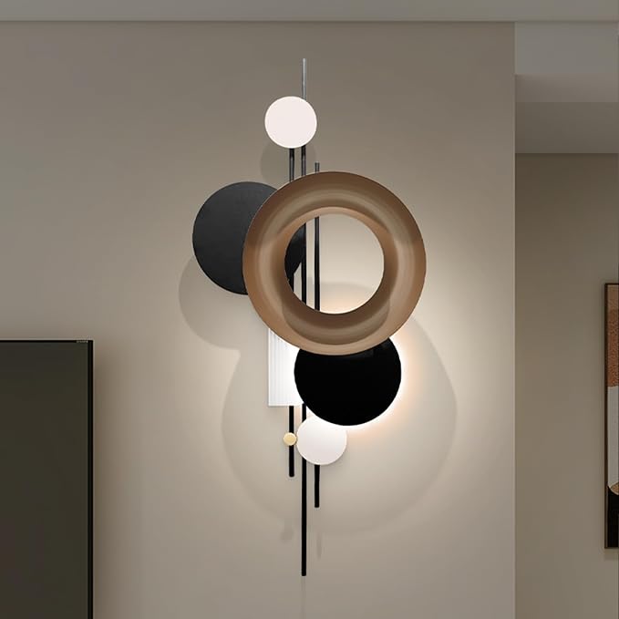 HEBOIX Black 3D Wall Art Decor by HEBOIXHOMEDECOR