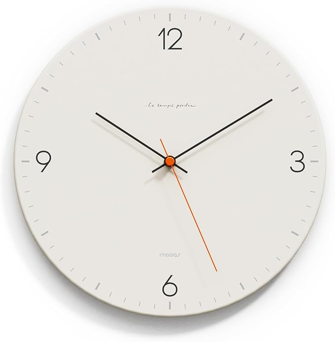 mooas Flatwood Wall Clock by mooas