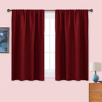 NICETOWN 2 Panels Blackout Curtains, Rod Pocket Thermal Insulated Drapes by NICETOWN