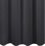 LEMOMO Blackout Curtains 66 x 95 inch/Dark Grey Curtains Set of 2 - Image 8