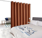 NICETOWN Burnt Orange Curtains for Sliding Glass Door, 84 inch Long, Grommet - Image 9