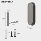 2PCS Foldable Wall Hooks, Flip Down Design - Image 7