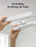 Combuh 2 Pack Battery Operated Bathroom Mirror Lights Bar - Image 2