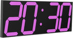 CHKOSDA LED Large Digital Wall Clock, Oversize Wall Clock by CHKOSDA