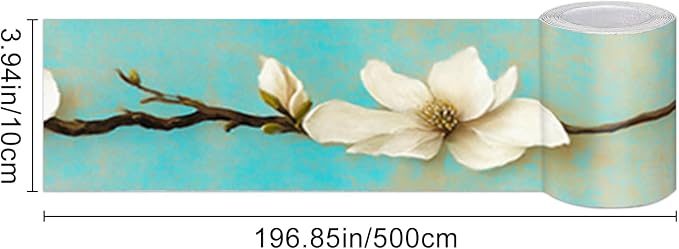 HOMETITUTE Wallpaper Border Peel and Stick Decorative Wall Trim Self Adhesive - Image 3
