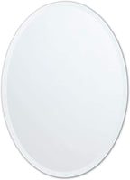 Better Bevel Frameless Oval Mirror by Better+Bevel