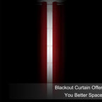 LEMOMO Blackout Curtains 52 x 90 Inch Long Red Curtains Set of 2 Panels Room - Image 3