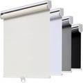 Customize Cordless Roller Shades Blackout Blinds by AOSKY