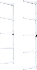 Delta Minimalistic White Shelf Brackets Cycle, Holds Up to 800 lbs, Modern by deltaCycleandHome