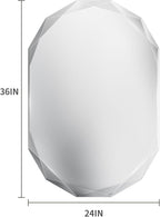 Suidia Bathroom Mirror, Frameless Bathroom Mirror - Image 8