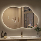 SMIROR Irregular Backlit Bathroom Mirror - Image 9