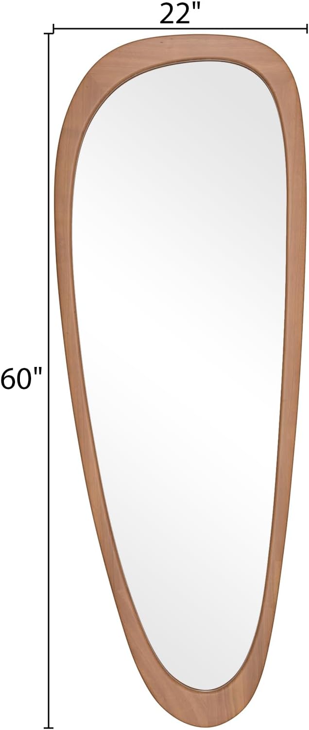 WallBeyond Asymmetrical Mirror, Irregular Mirror Full Length, Boho Wall Mirrors - Image 4