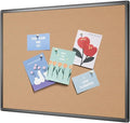 VIZ-PRO Cork Notice Board, 36 X 24 Inches, Cork Bulletin Board by VIZ-PRO