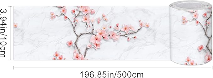 HOMETITUTE Wallpaper Border Peel and Stick Decorative Wall Trim Self Adhesive - Image 5