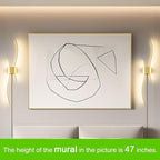 Daunton Modern Gold Plug in Wall Sconces Set of 2 - Image 2