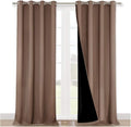 NICETOWN 100% Blackout Blinds, Cappuccino, Laundry Room Decor Window Treatment by NICETOWN