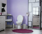 118"x17.7" Purple Wallpaper Solid Color Peel and Stick Wallpaper Purple Contact - Image 6