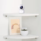 JORIKCHUO 10 inch Corner Wall Shelf Set of 2, Solid Wood Corner Floating Shelves by JORIKCHUO