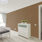 Yancorp 16"x394" Textured Fabric Faux Grasscloth Peel and Stick Wallpaper - Image 4