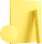 Dimoon 236''x17.7'' Yellow Peel and Stick Wallpaper Contact Paper Modern Self by DIYYOURMOON