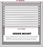 LOTUS & WINDOWARE Cordless Mini Blind, Window Blinds - Image 7