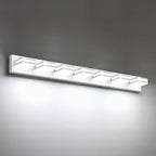 IZORRO LED Modern Bathroom Lights Fixtures, Matte White Acrylic Wall Lighting by IZORRO