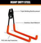 WMK 7.3'' Garage Hooks Heavy Duty 4 Pack, Wall Mount Utility Hooks - Image 5