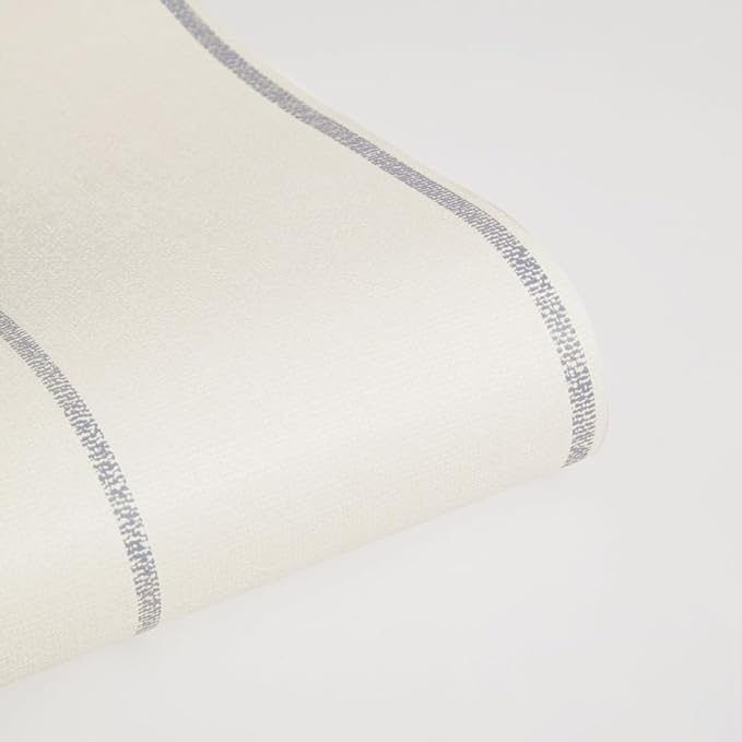 Tempaper x Pure Salt Textured Navy Bursa Stripe Removable Peel and Stick - Image 7